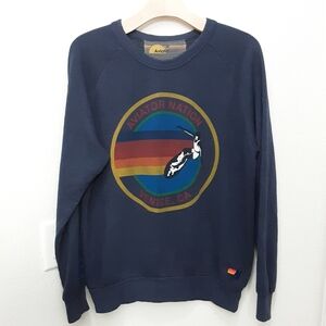 Aviator Nation Venice Beach CA Surfer Pullover Crew Sweatshirt